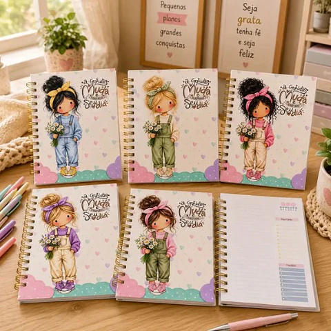 Menininhas Cute - Caderno A5