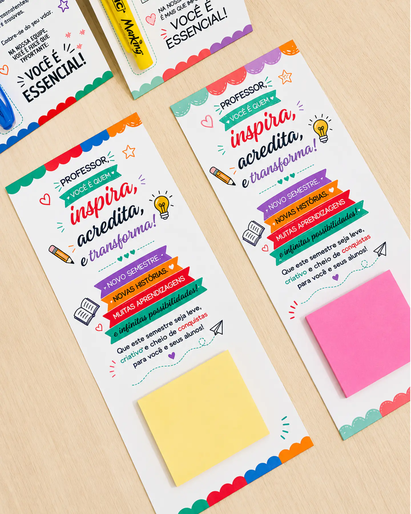 Card caneta e mimos - Professores 8