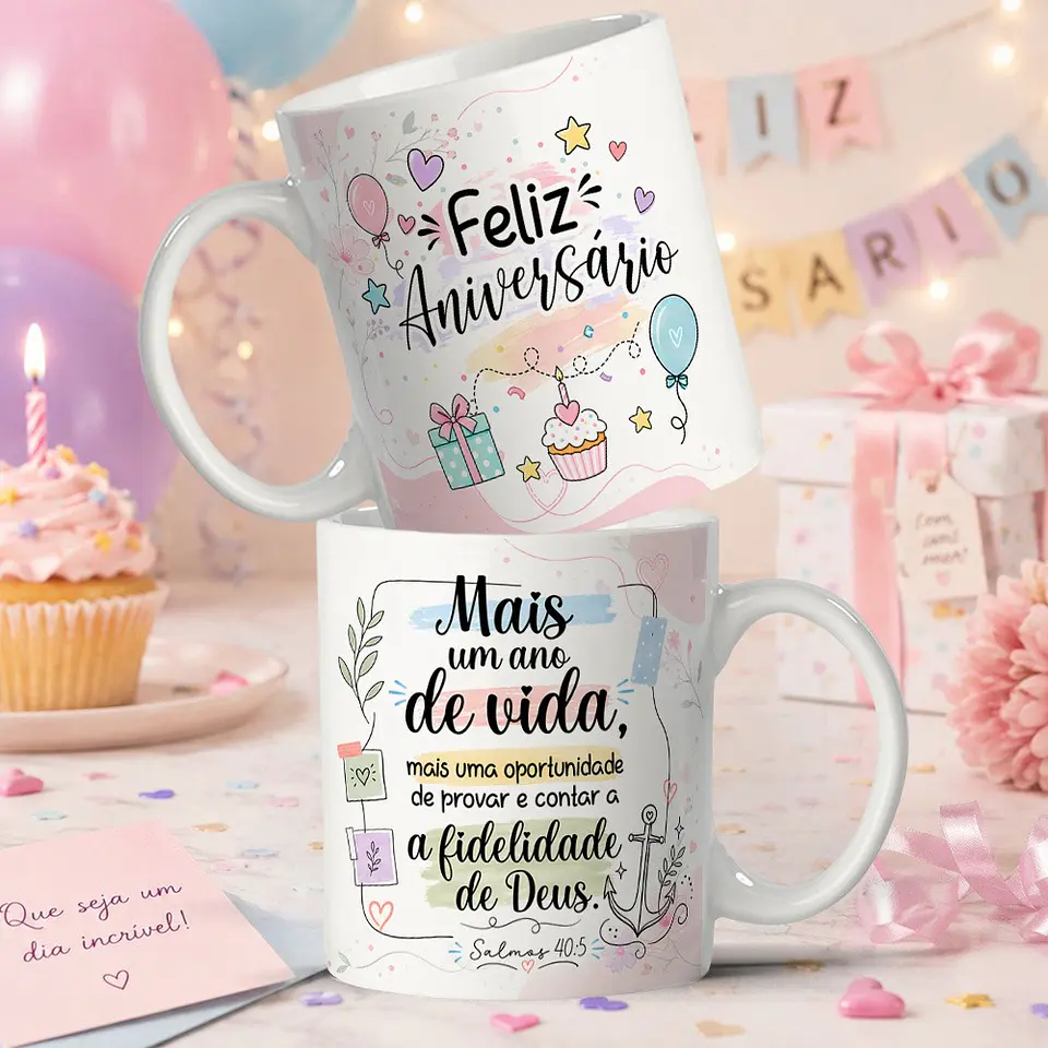 Aniversário - Sublimação 6