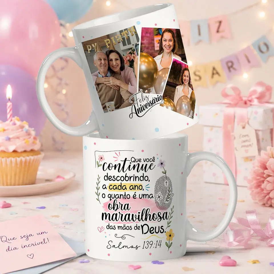 Aniversário - Sublimação 16