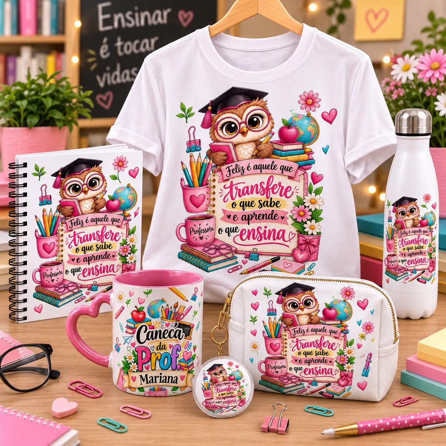 Combo Dia dos Professores - Sublimação 3
