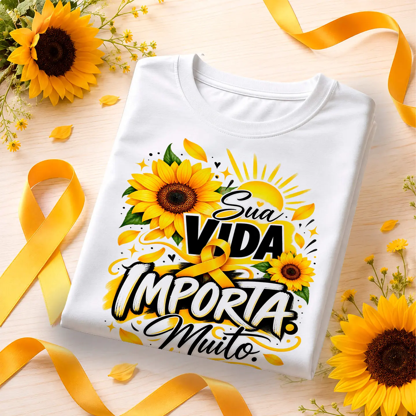 Camisetas - Setembro Amarelo 5