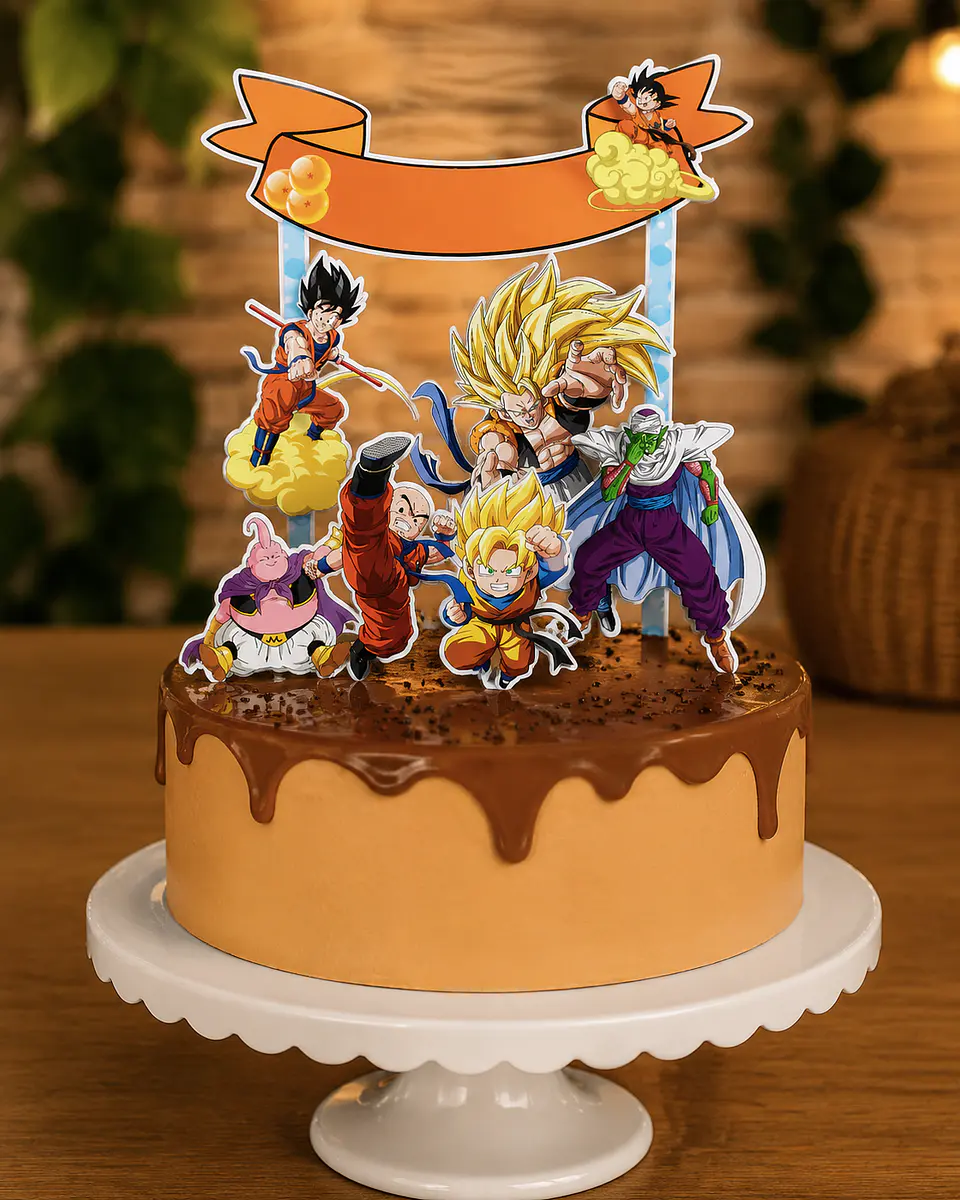 Dragon Ball - Topos de Bolo 1