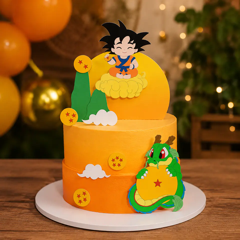 Dragon Ball - Topos de Bolo 1