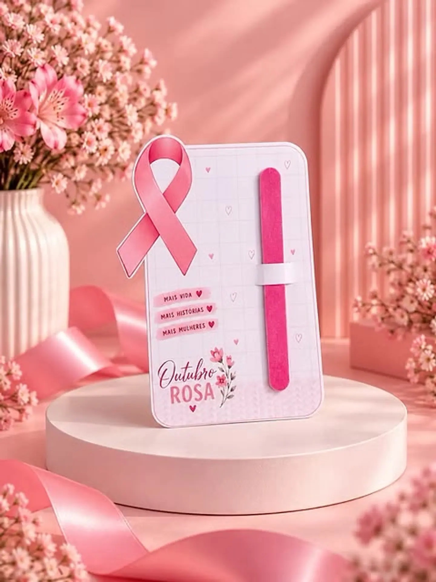Combo Mimos - Outubro Rosa 7