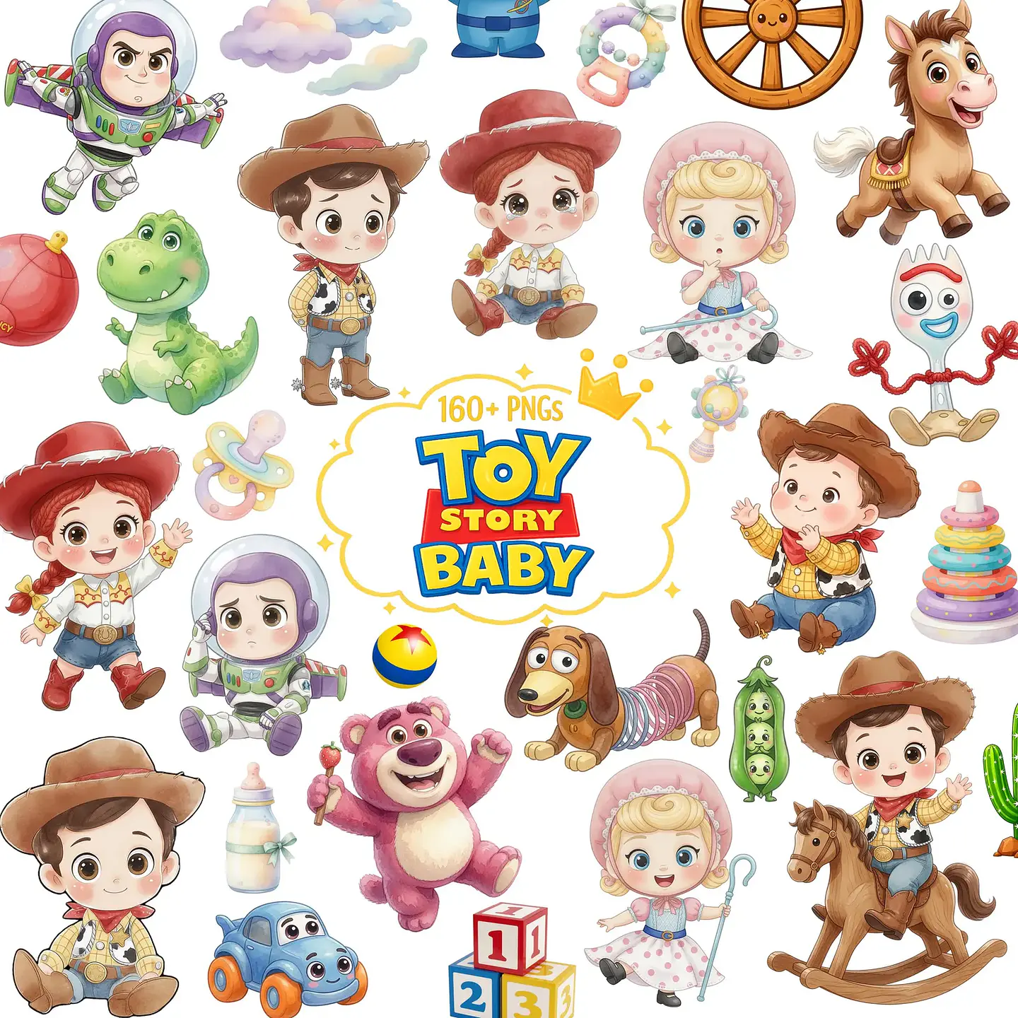 Toy Story Baby - Kit Digital 1