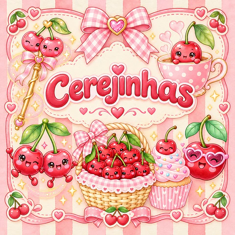 Cerejinhas - Kit Digital