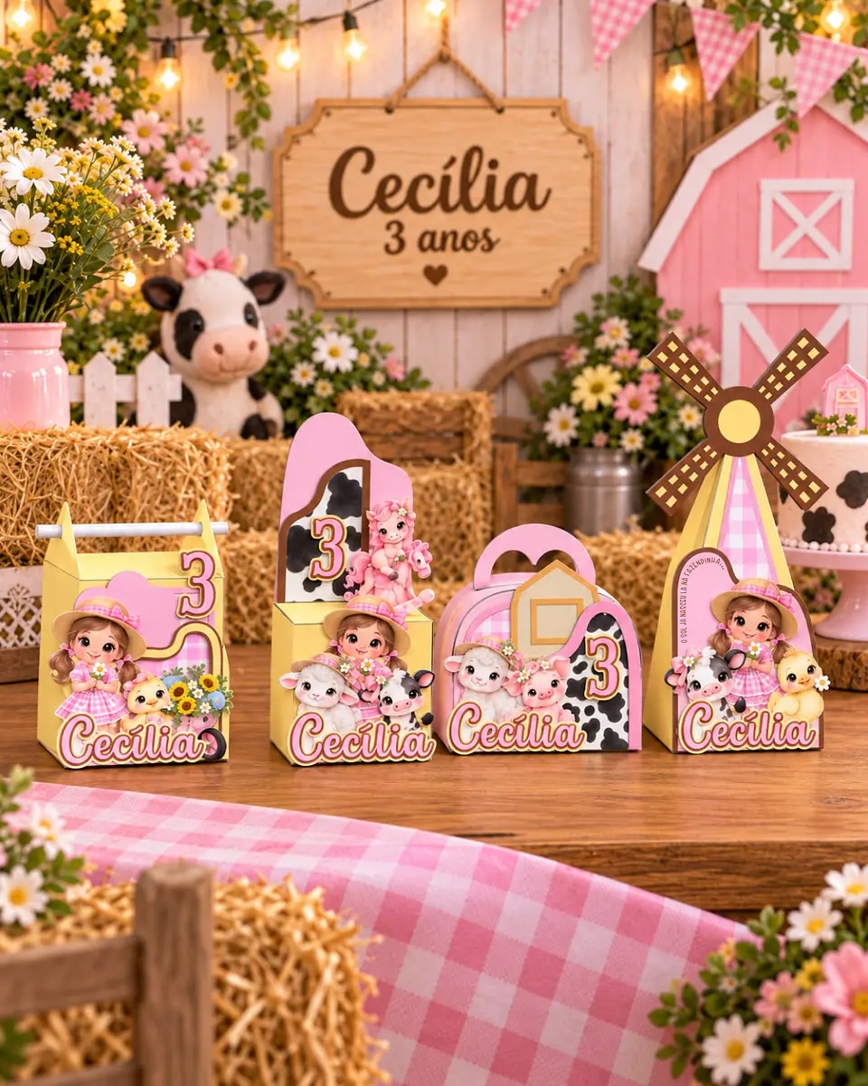 Fazendinha Menina - Arquivo de Corte / Festa 1