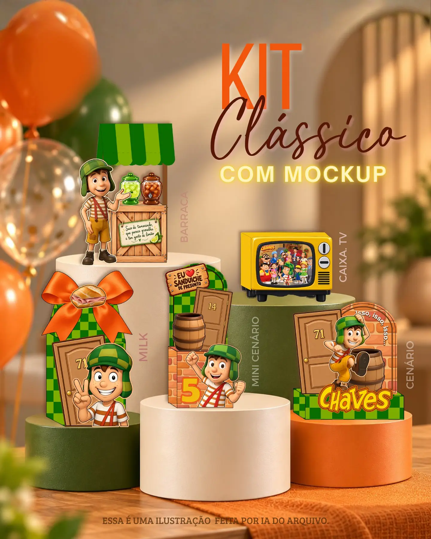 Chaves - Arquivo de Corte / Festa 1