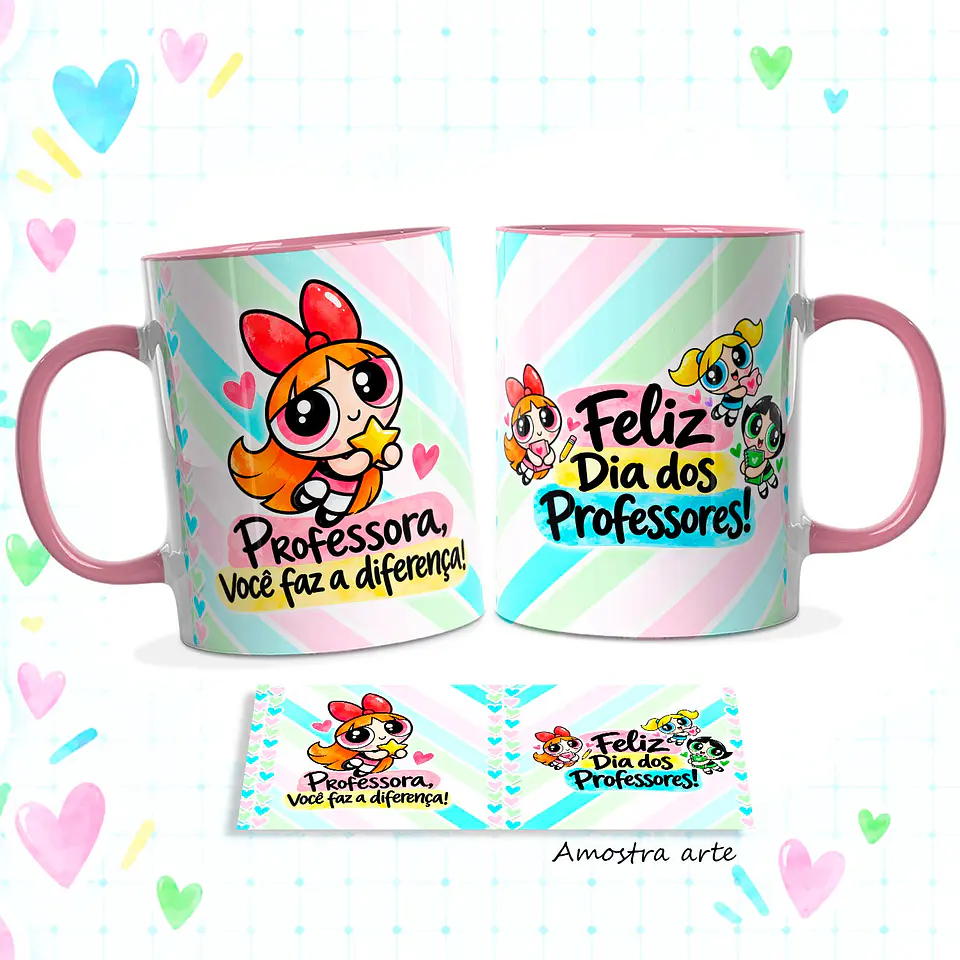 Canecas Professoras  - Sublimação 4