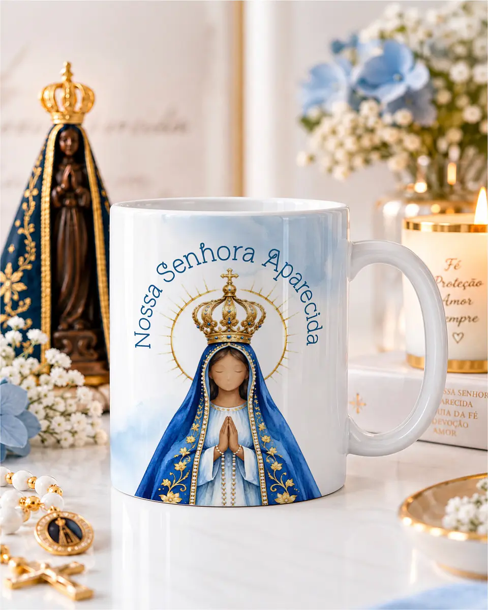 Artes para Canecas Nossa Senhora - Sublimação 3