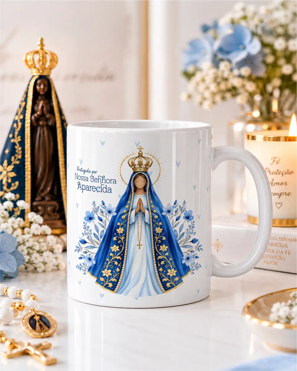 Artes para Canecas Nossa Senhora - Sublimação 5