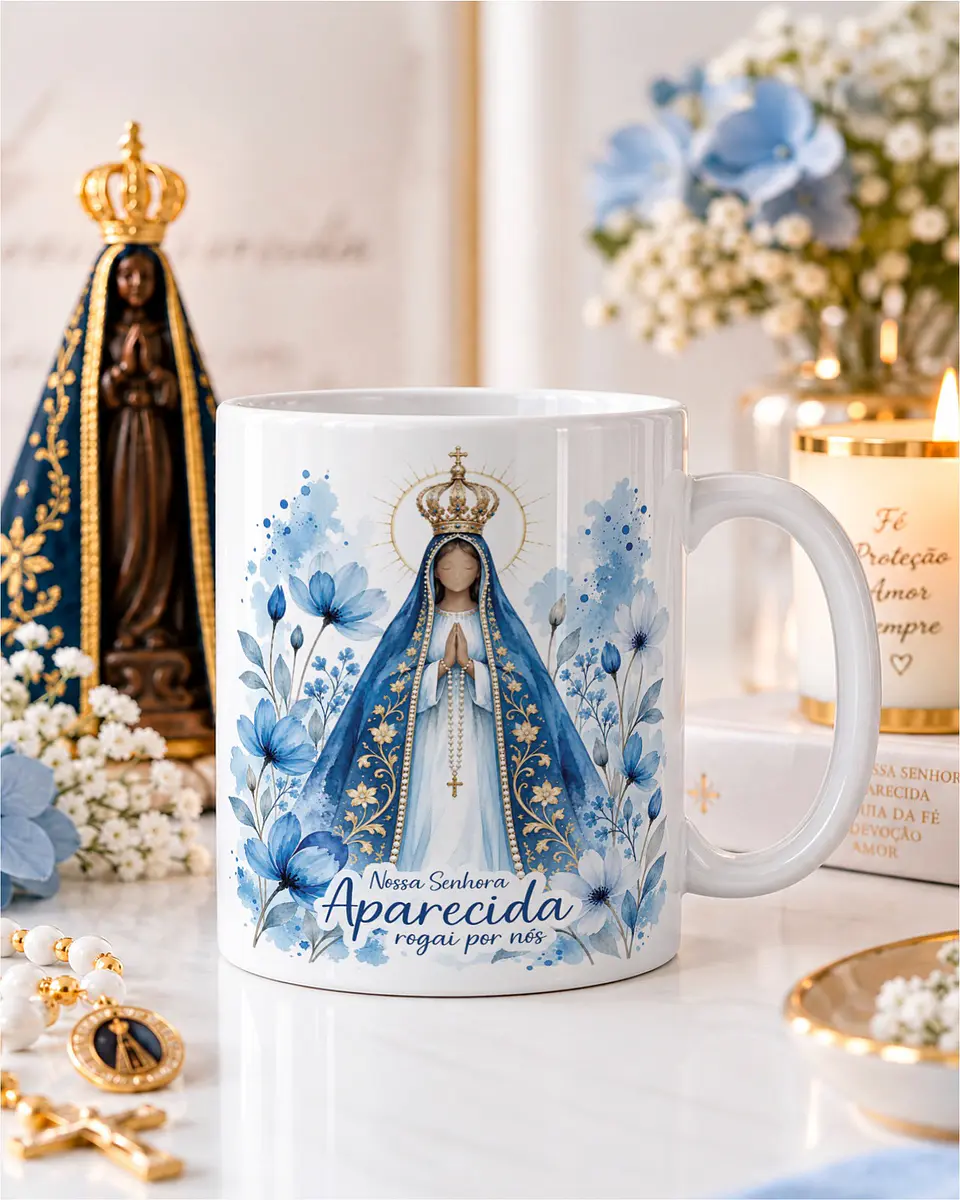 Artes para Canecas Nossa Senhora - Sublimação 6