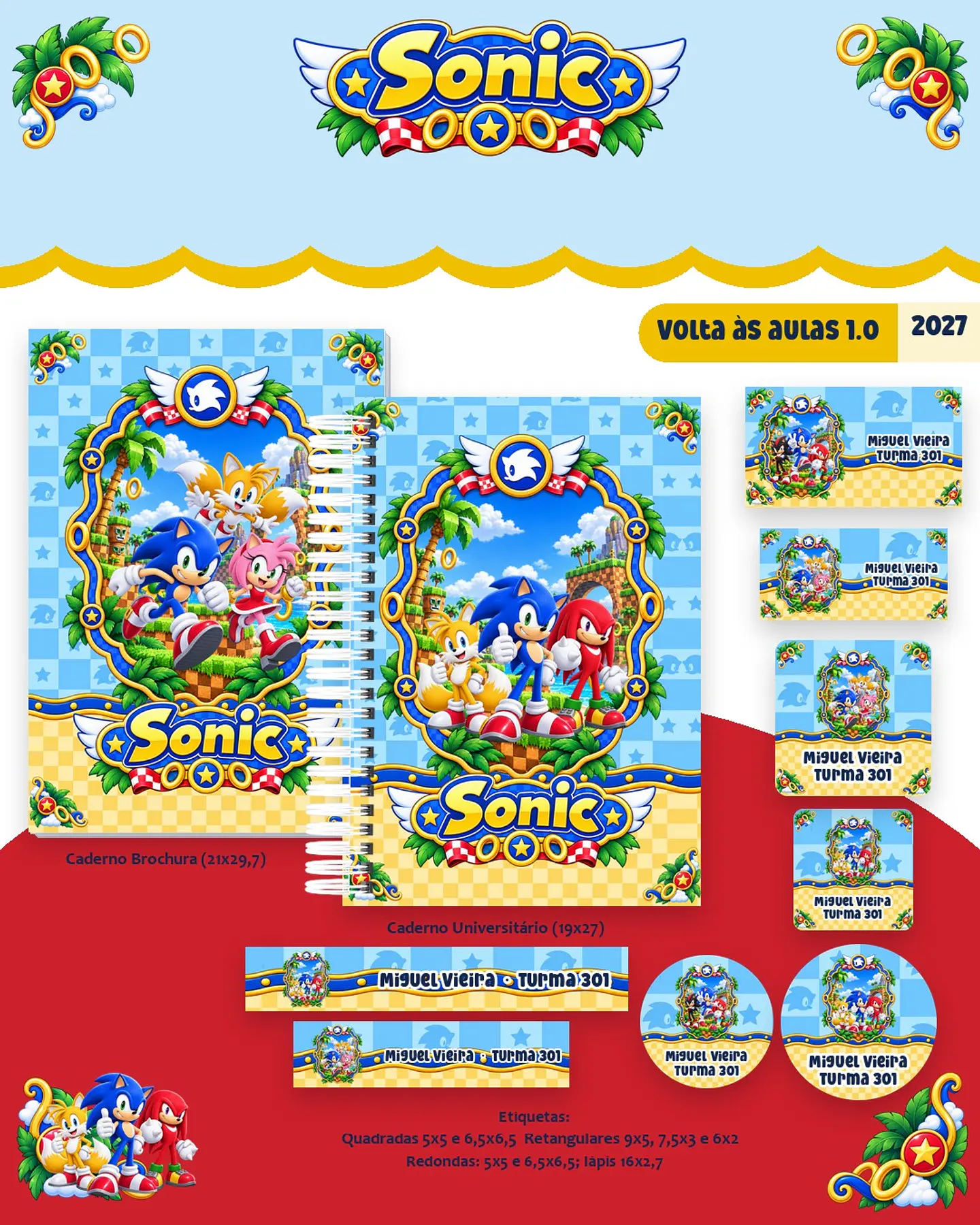 Sonic  - Volta às Aulas 2027 1