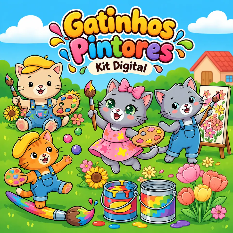 Gatinhos - Kit Digital 1
