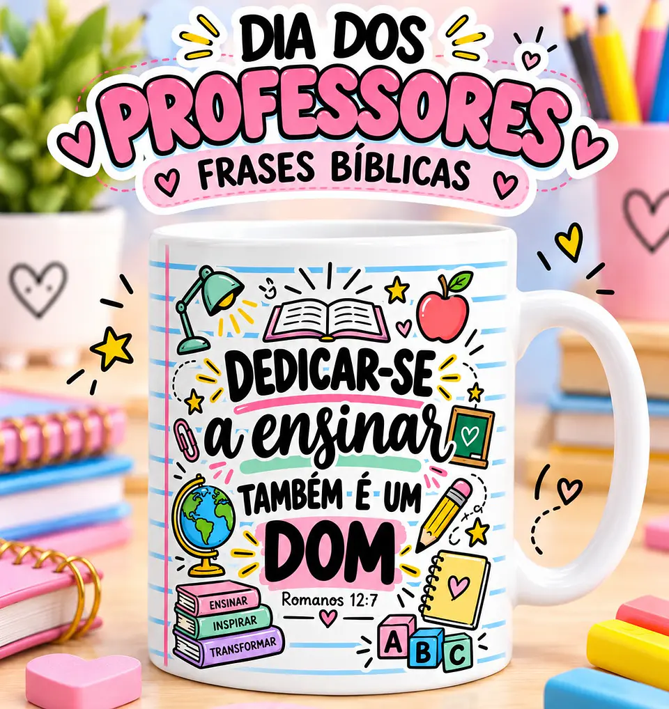 Dia dos Professores - Sublimação 12