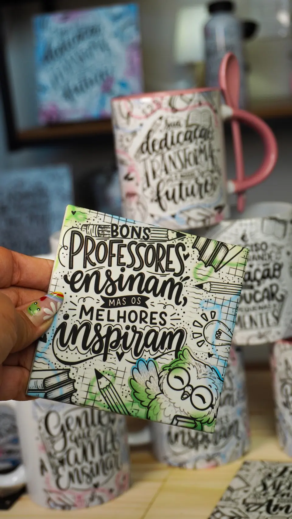 Kit  Dia dos Professores - Sublimação 3