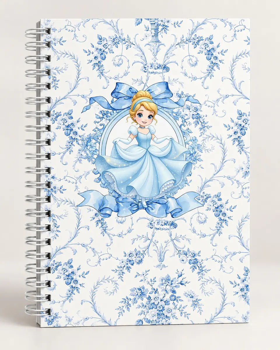 Coleção Princesas | Capas de Caderno 17x24 5