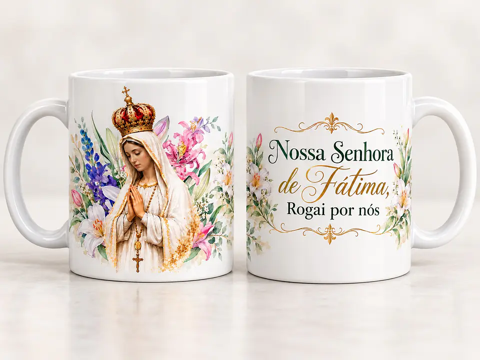 Nossa Senhora de Fátima - Sublimação 1