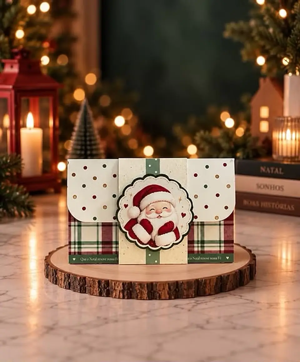 Caixa para KitKat - Natal 1