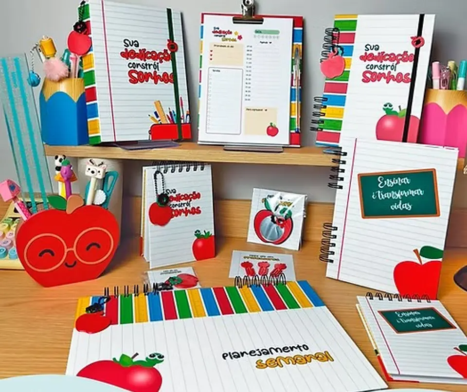 Kit Encadernação - Dia dos Professores 1