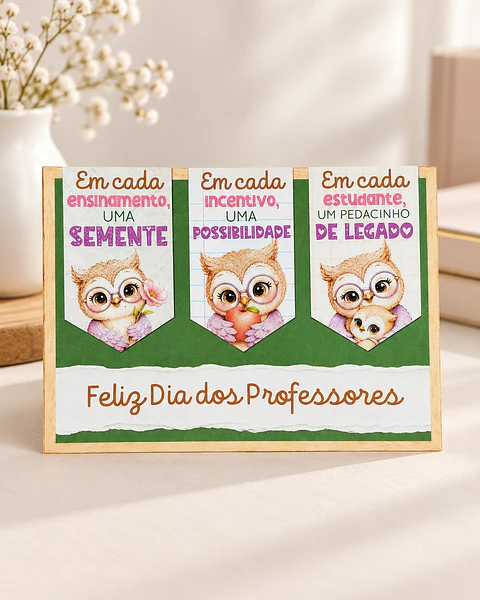 Marcadores Magnéticos - Dia dos Professores