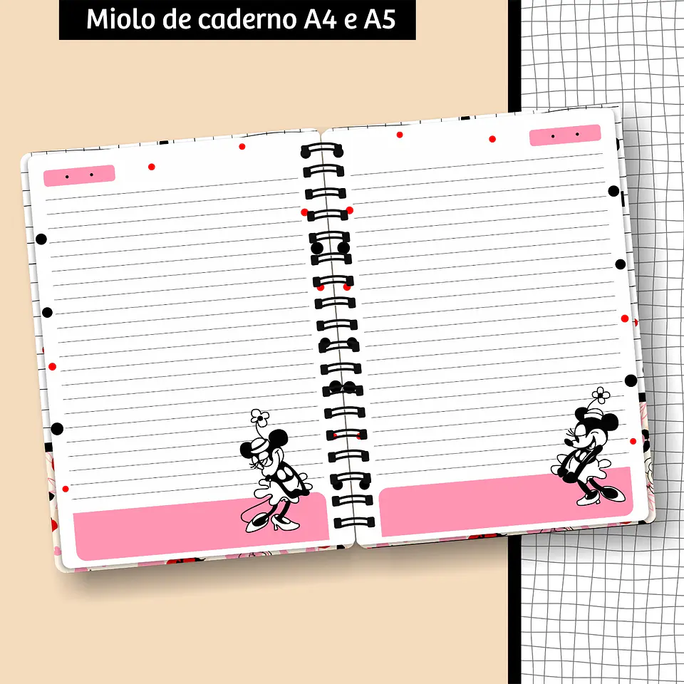 Coleção Minnie - Encadernação 4