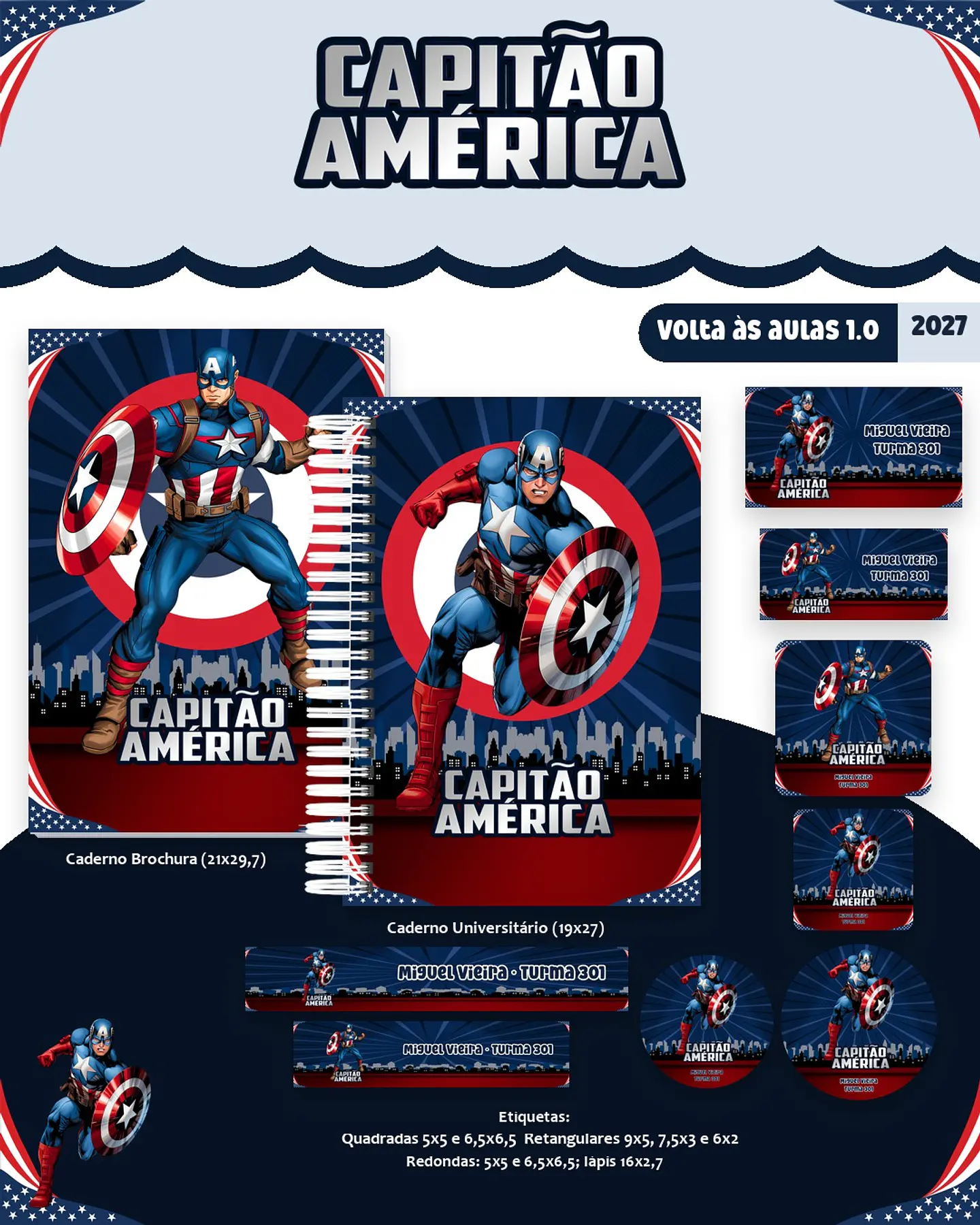 Capitão América - Volta às Aulas 2027 1