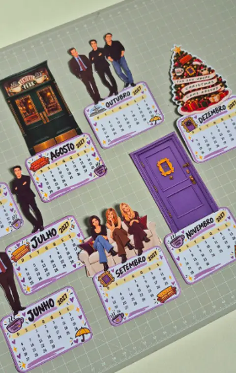 Calendário Bts