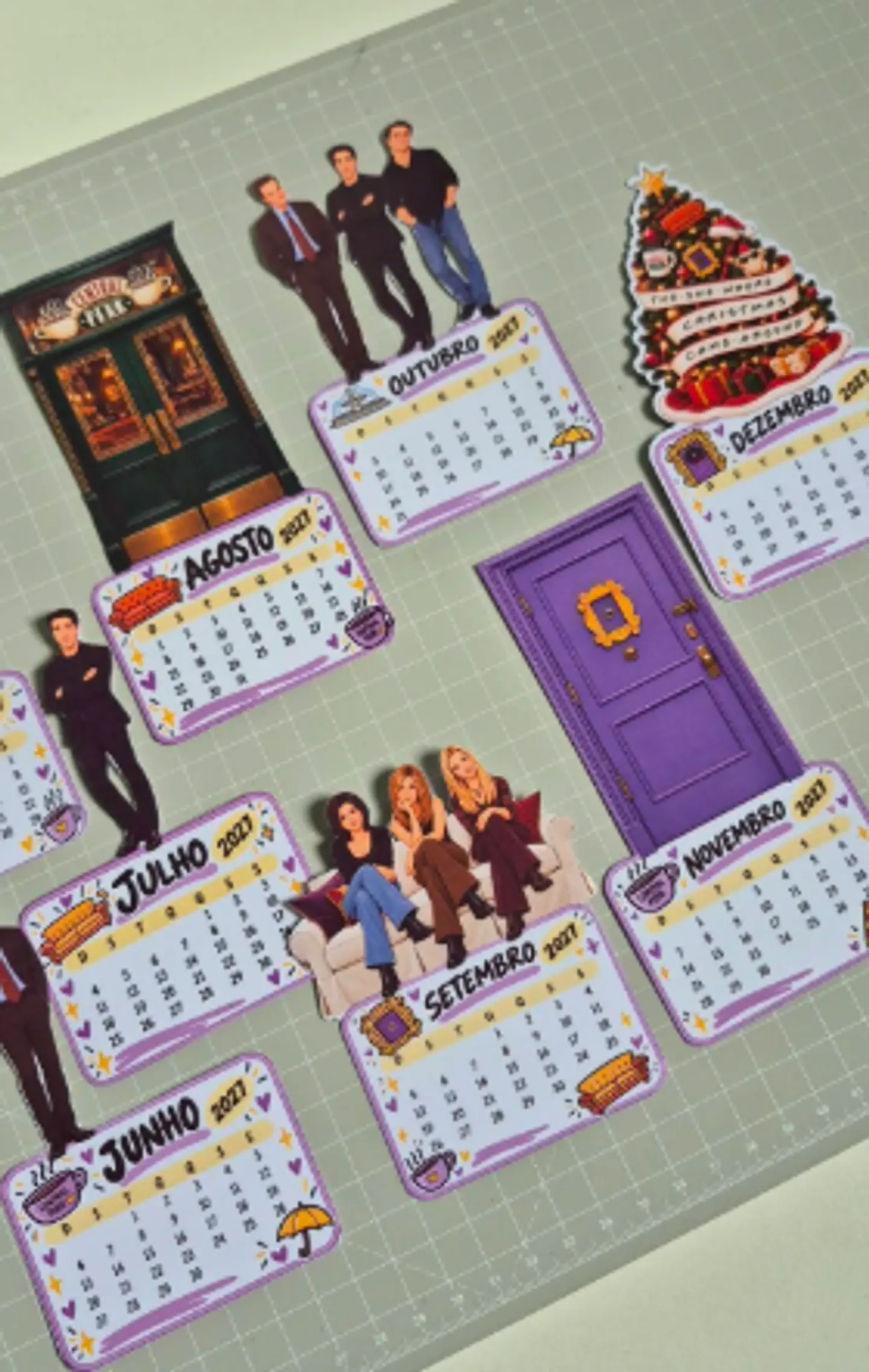 Calendário Bts 1