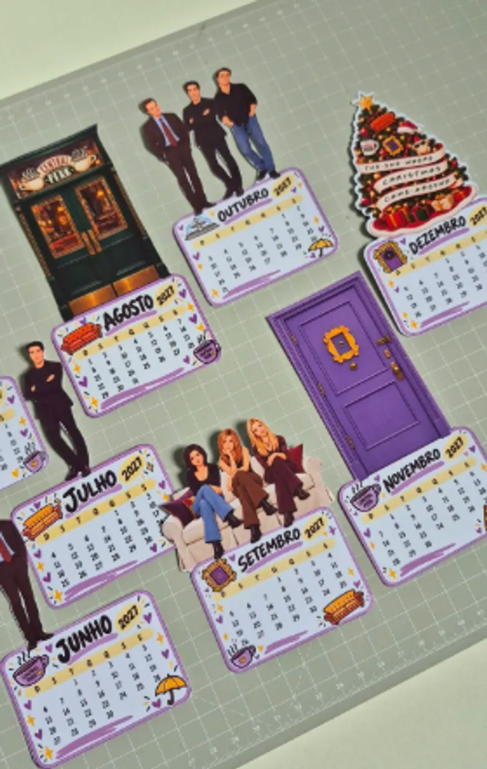 Calendário Bts 1