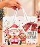 Kit 10 Sacolas - Natal - Thumbnail 5