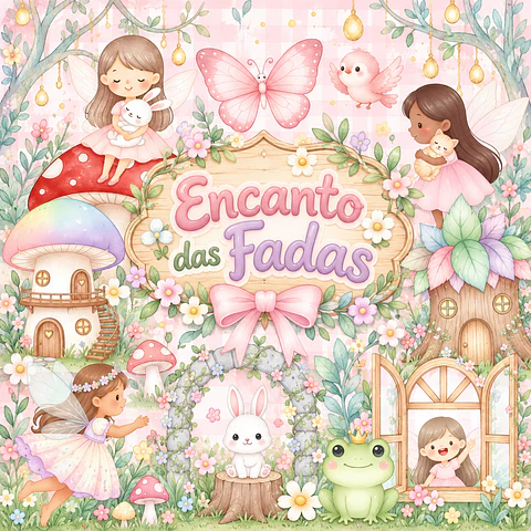 Encanto das Fadas - Kit Digital