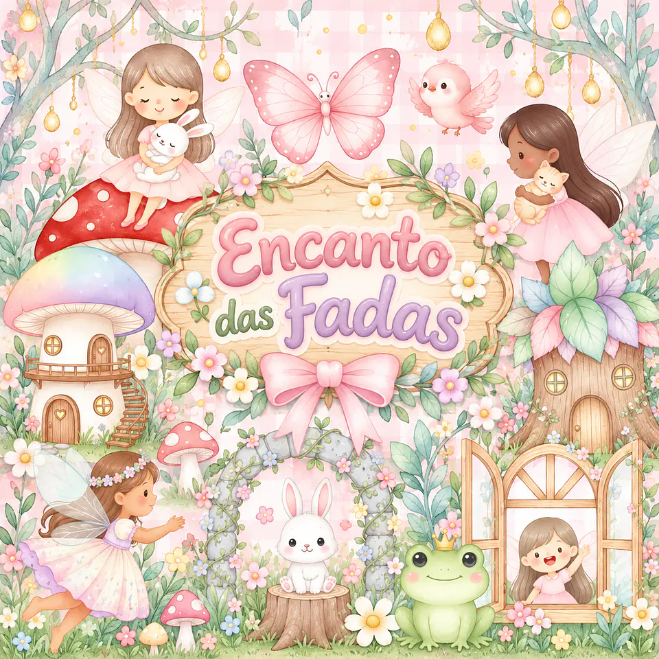 Encanto das Fadas - Kit Digital 1