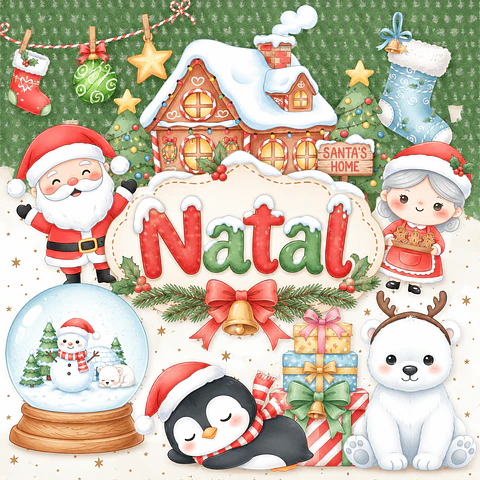Natal Encantado - Kit Digital