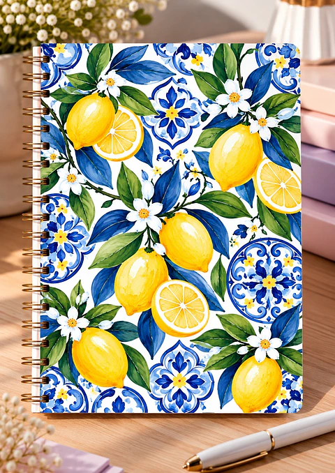 Coleção Capas Florais | Caderno 17x24