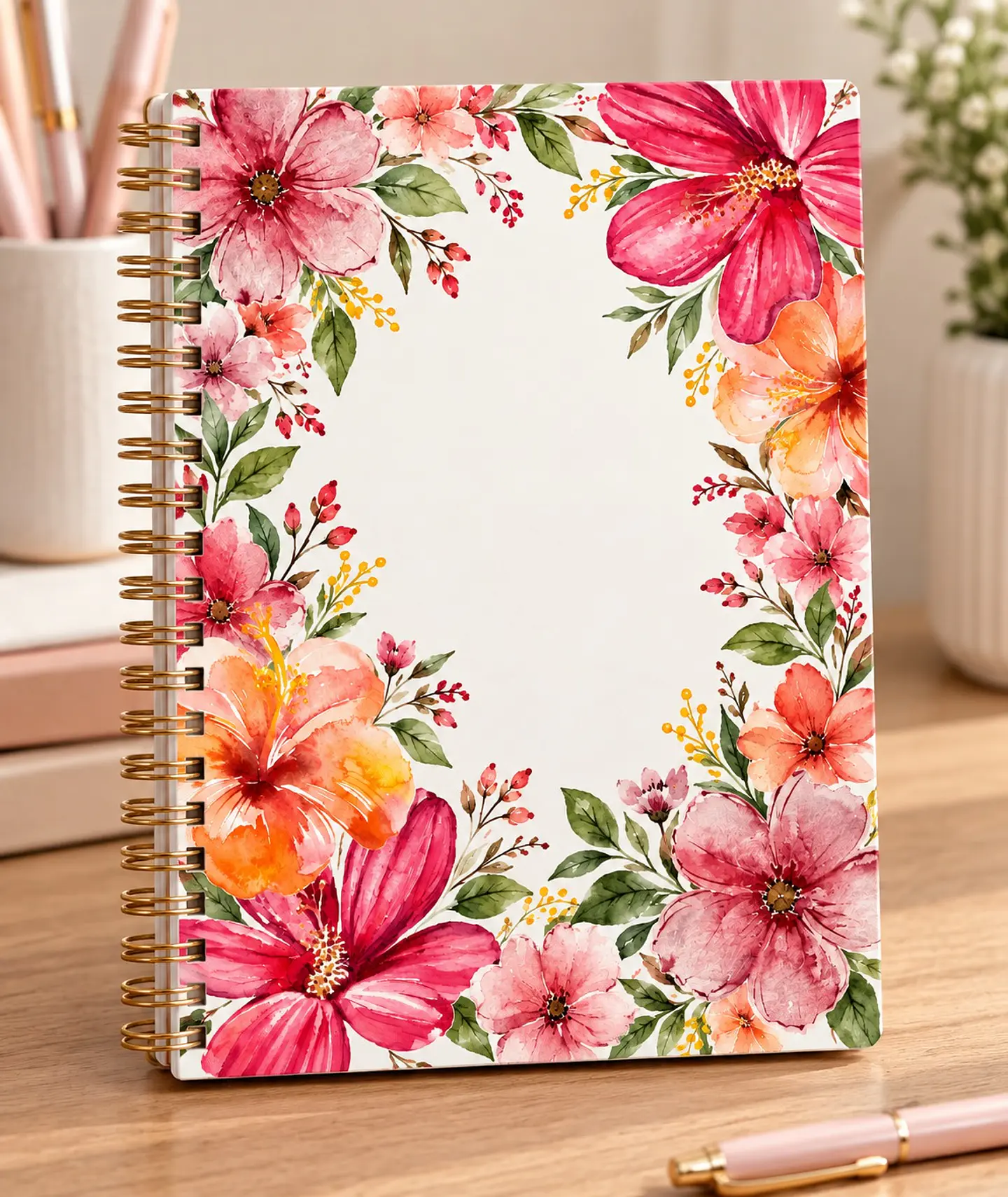 Coleção Capas Florais | Caderno 17x24 3