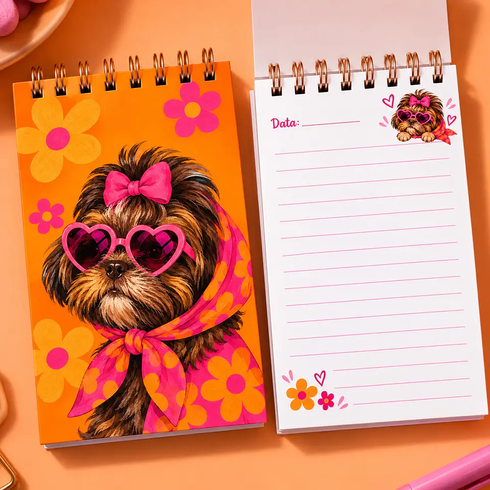 Bloquinho A6 - Cachorrinho 1