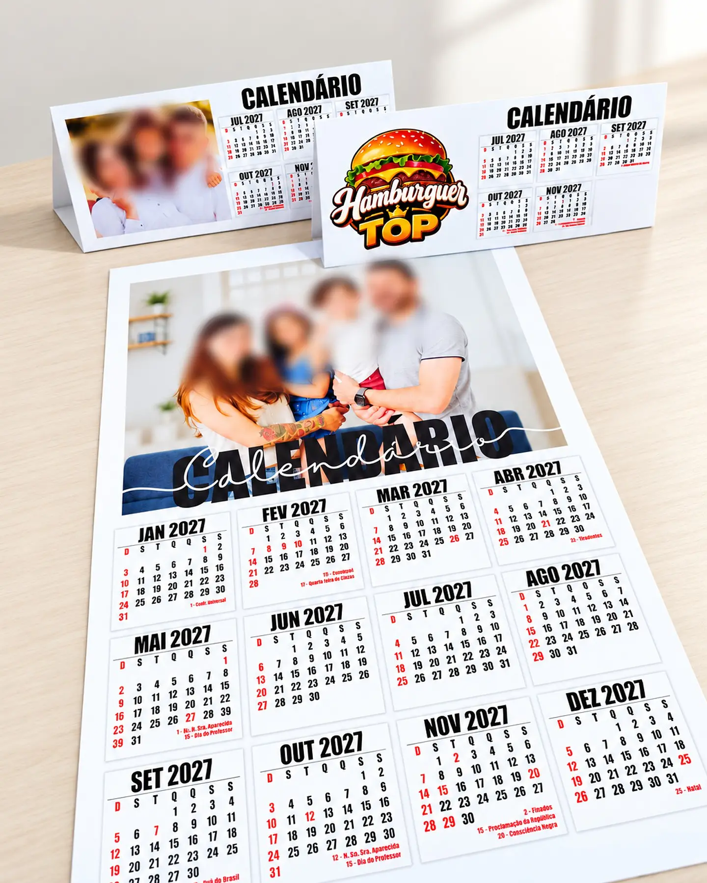 Calendários 2027 1