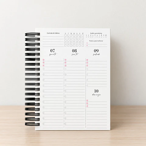 Planner Joy 2027 - Encadernação