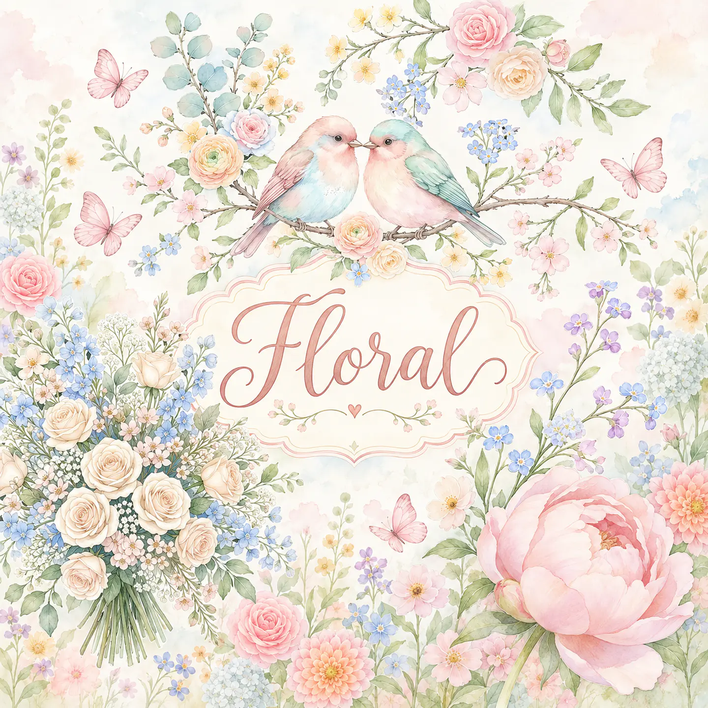 Floral - Kit Digital 1