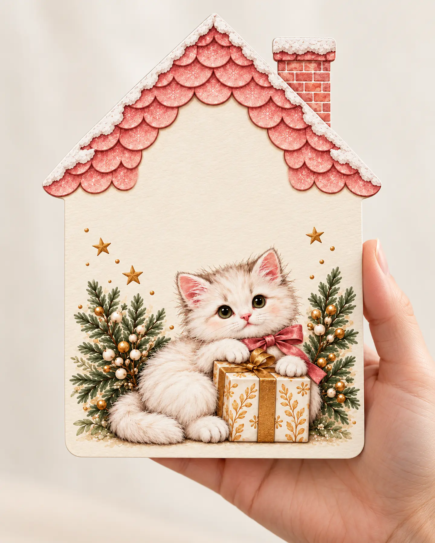 Cartões de Natal + Tags com mensagens 2