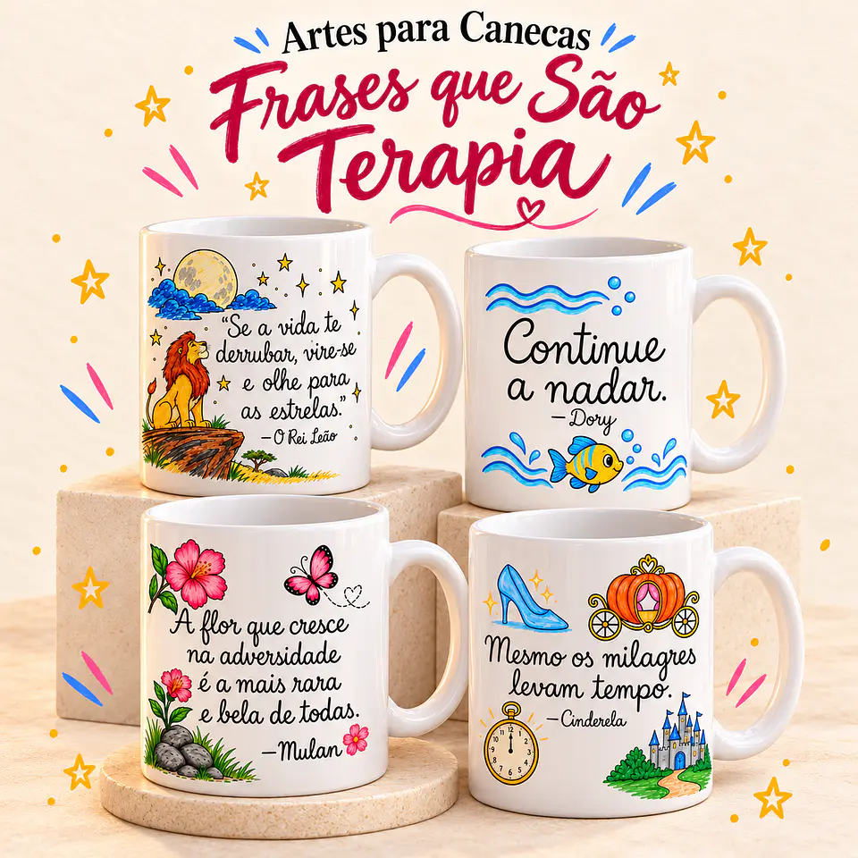 Canecas Frases que São Terapia 1