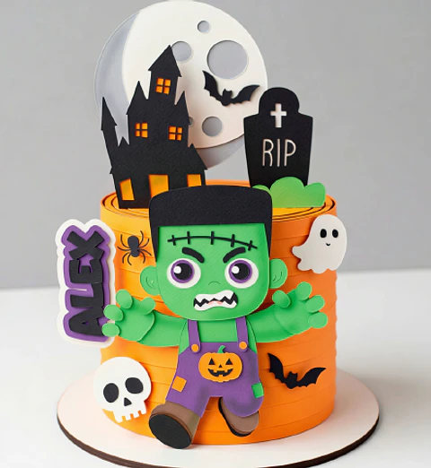 Halloween - Topo de Bolo