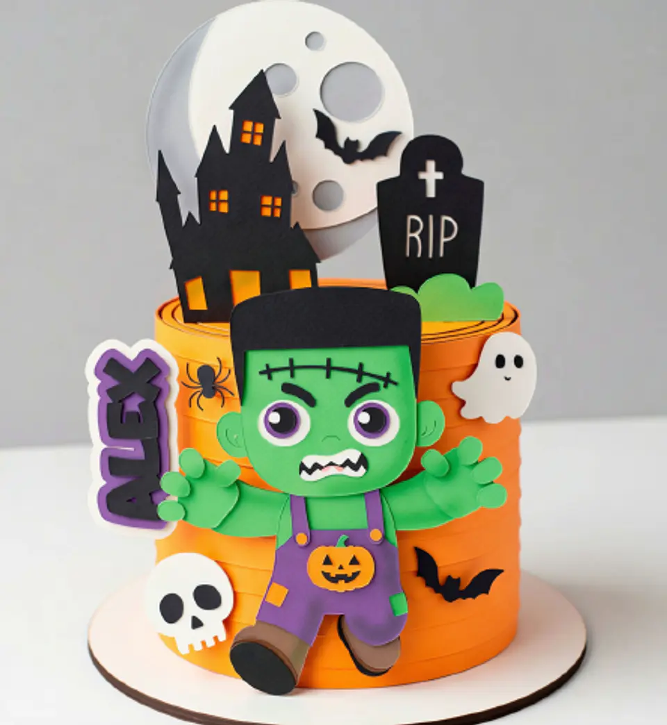 Halloween - Topo de Bolo 1