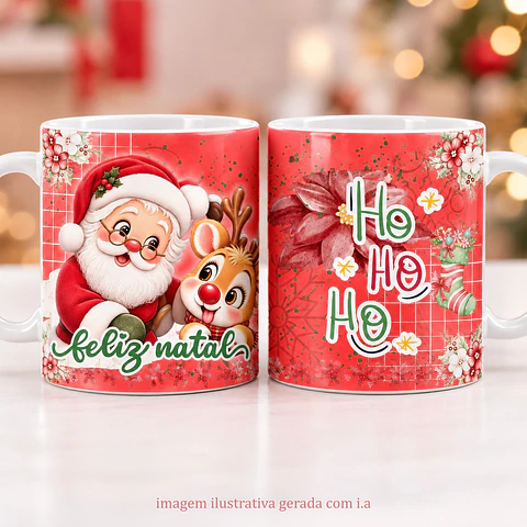 Caneca Natal - Sublimação