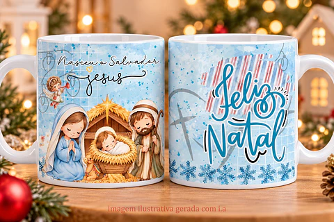 Caneca Natal - Sublimação