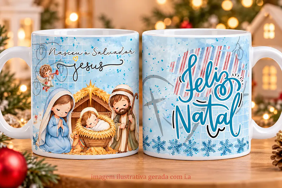 Caneca Natal - Sublimação 1