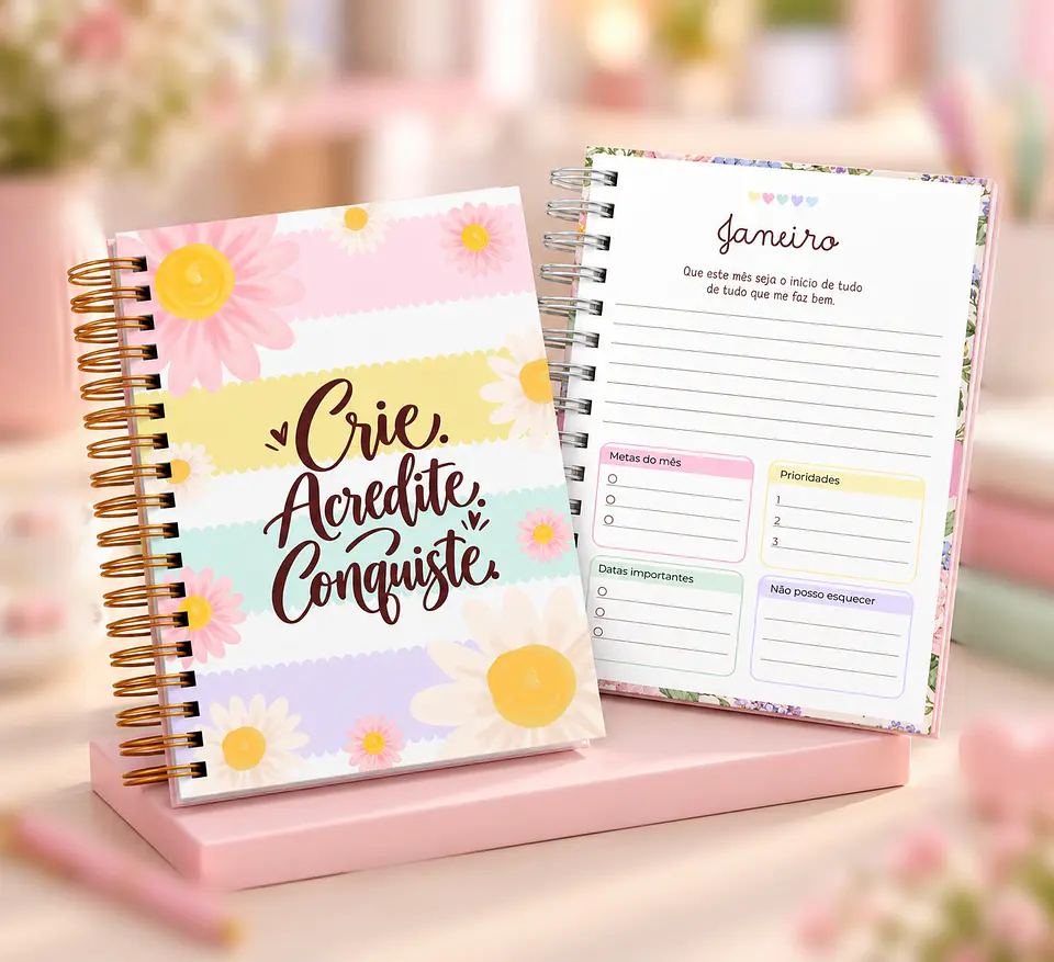 Planner Candy 2027 - Encadernação 1