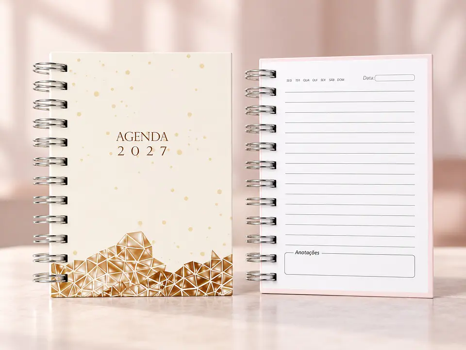 Agenda A6 2027 - Encadernação 1